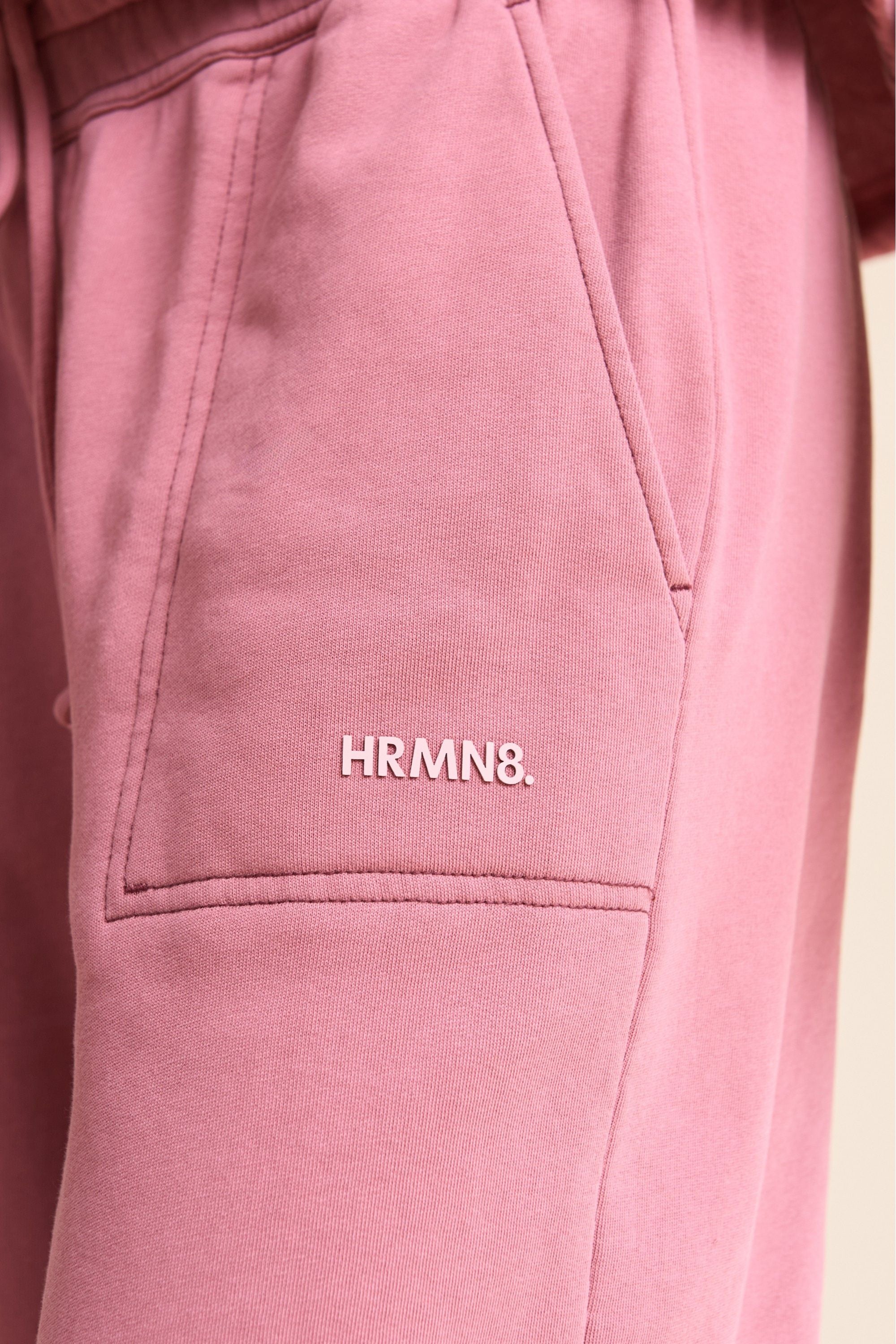 HRMN8 dusty pink allure jogger activewear trousers