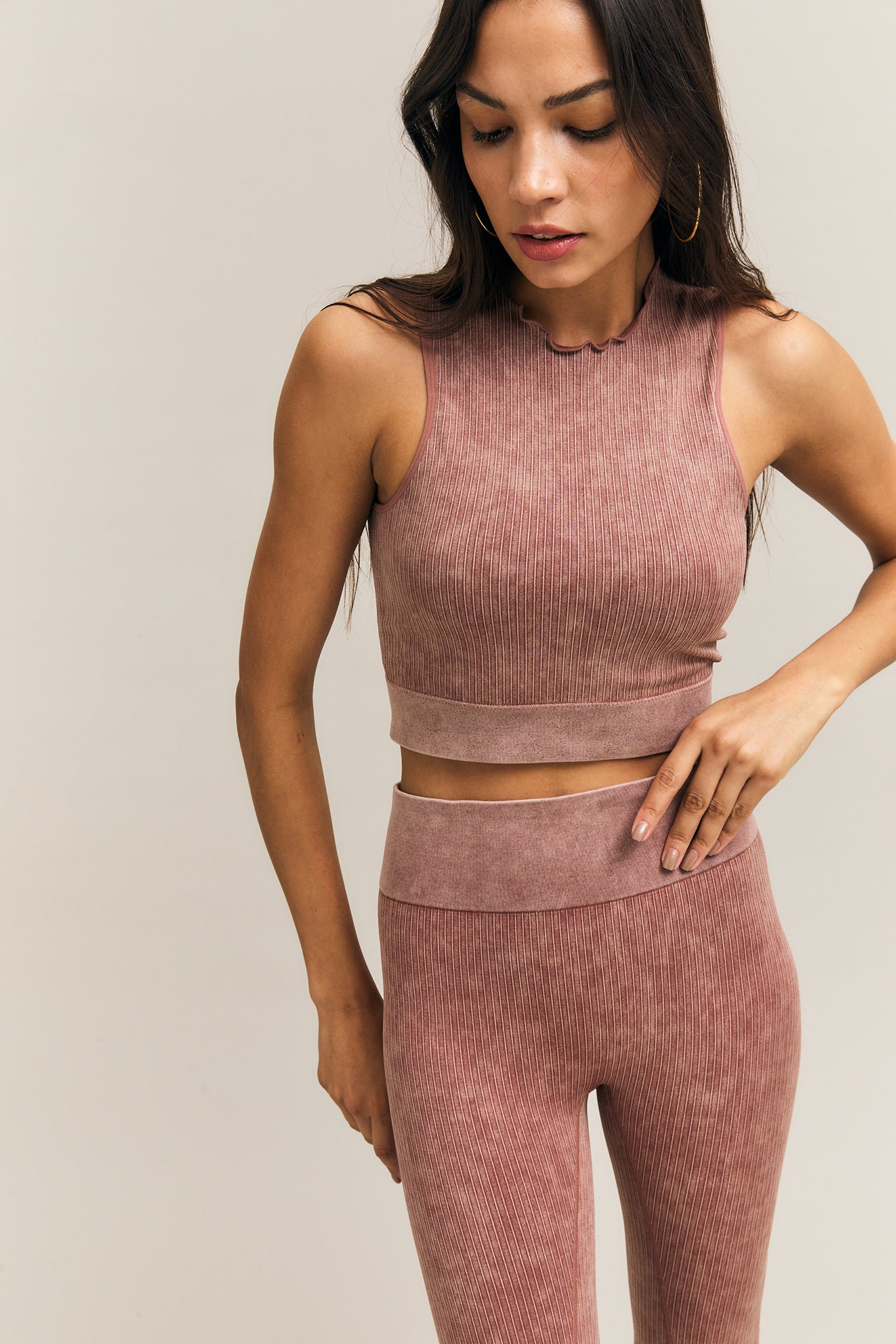 Takeover Ribbed Crop Top