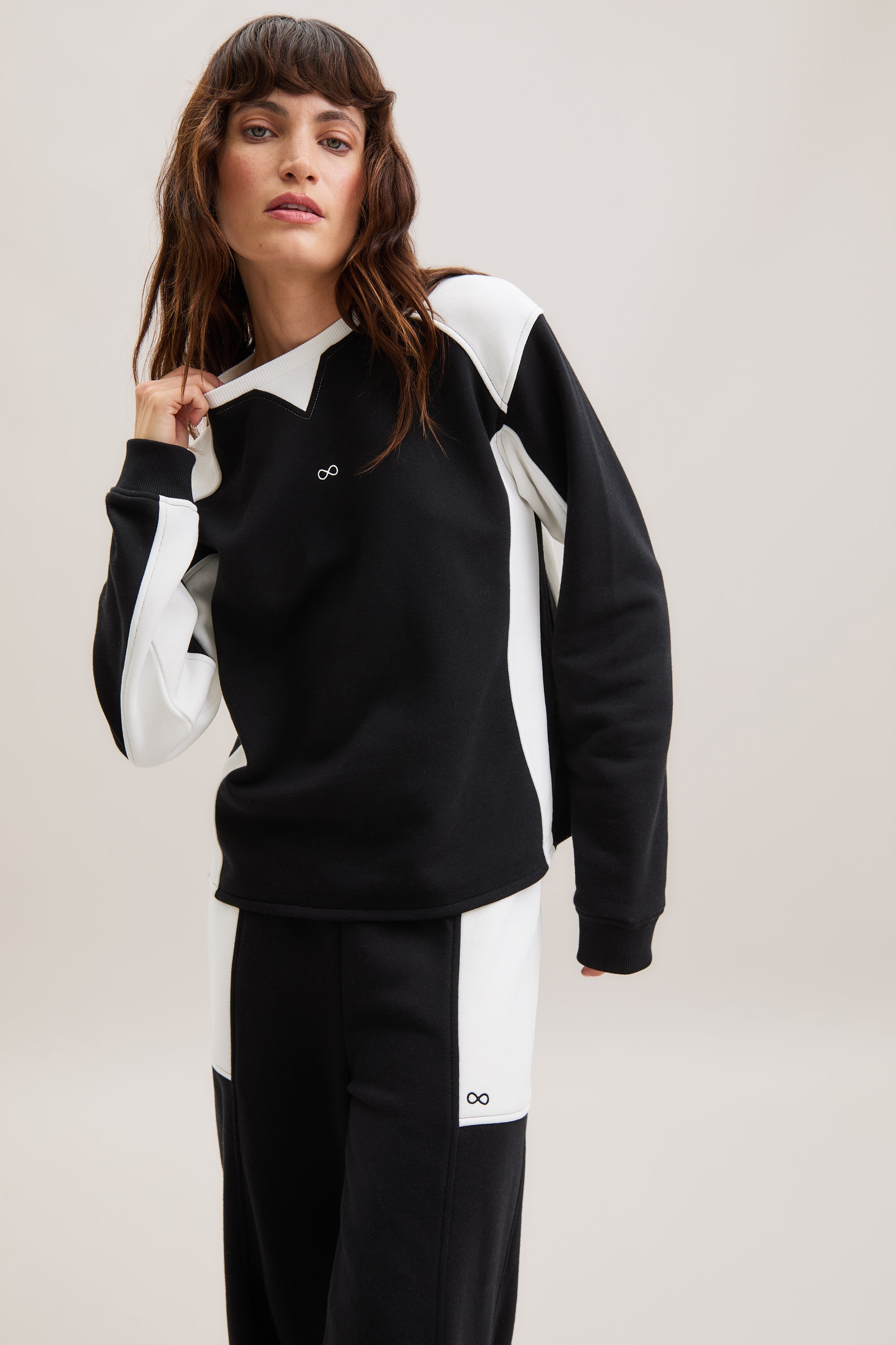 Frame Panel Sweatshirt
