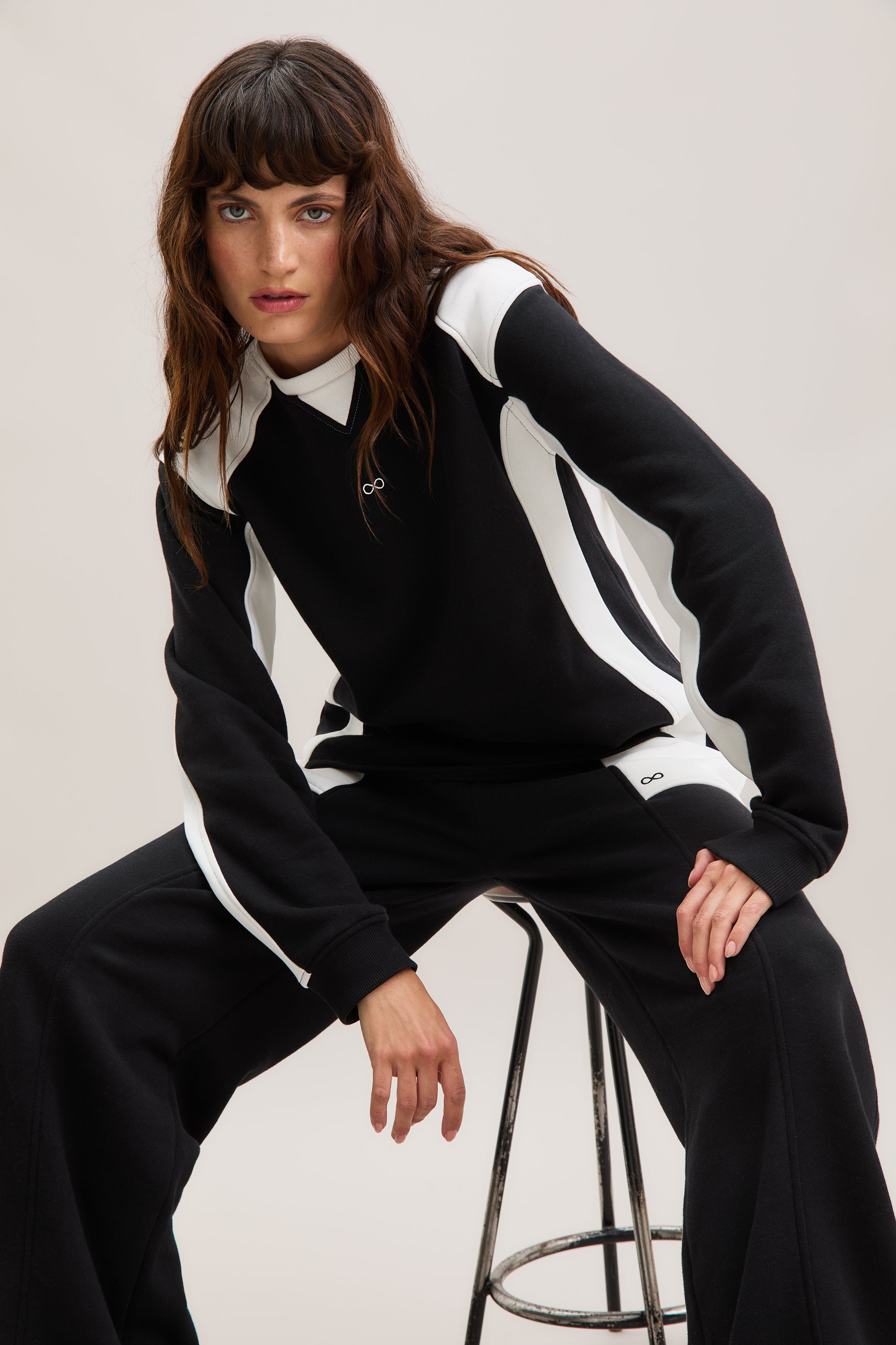 Frame Panel Sweatshirt